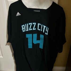 NWT Men’s Adidas Charlotte Hornets MKG T-Shirt Jersey